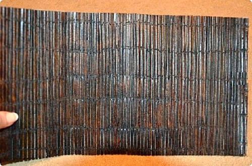 Бумажные жалюзи своими руками. Мастер-класс №1: Жалюзи-плиссе из обоев 07