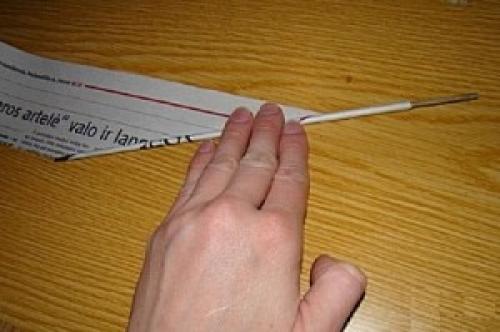 Бумажные жалюзи своими руками. Мастер-класс №1: Жалюзи-плиссе из обоев 08