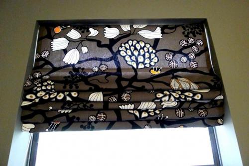 Римские шторы своими руками без шитья. Римские шторы из жалюзи без шитья